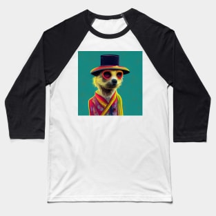 colourful meerkat 05 Baseball T-Shirt